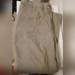 Men's Carhartt Big and Tall Tan Pants